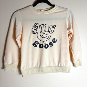 Long Sleeves “Silly Goose” Shirt , Size Small